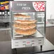 Nemco 6452 Single Door Rotating 4-Tier Pizza Merchandiser with 18 Nemco 6452 Single Door Rotating 4-Tier Pizza Merchandiser with 18