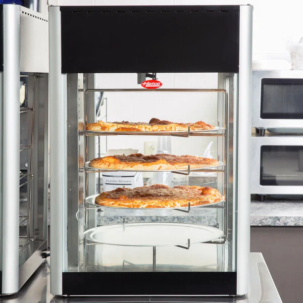 Hatco FDWD-1 Flav-R-Fresh Humidified Impulse Pizza / Hot Food Display Cabinet With 4 Tier Circle Rack Hatco FDWD-1 Flav-R-Fresh Humidified Impulse Pizza / Hot Food Display Cabinet With 4 Tier Circle Rack