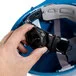 Cordova Duo Safety Blue Cap Style Hard Hat with 4-Point Ratchet Suspension Cordova Duo Safety Blue Cap Style Hard Hat with 4-Point Ratchet Suspension