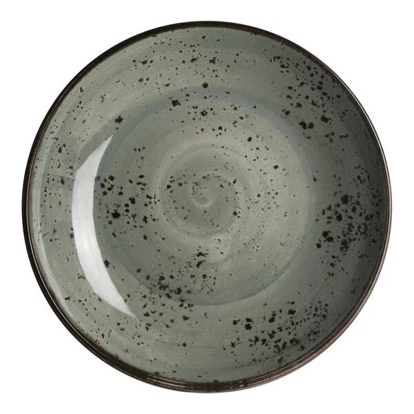 Creations Urban from Steelite International 27 oz. Smoke Melamine Round Coupe Bowl - 12/Case Creations Urban from Steelite International 27 oz. Smoke Melamine Round Coupe Bowl - 12/Case