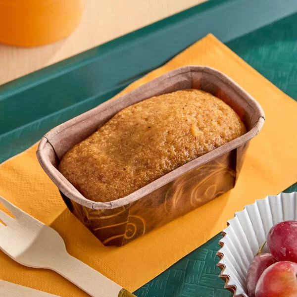 Abe's Vegan Mini Gingerbread Pound Cake 3.2 oz. - 24/Case