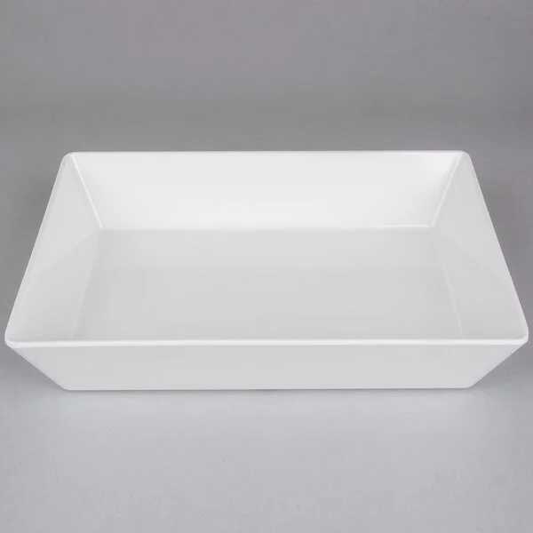 American Metalcraft MLRP13 Endurance 136 oz. Rectangular Melamine Serving Bowl American Metalcraft MLRP13 Endurance 136 oz. Rectangular Melamine Serving Bowl