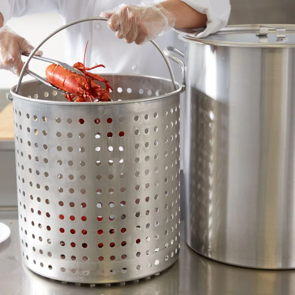 Vollrath 68293 Wear-Ever 80 Qt. Replacement Boiler / Fryer Basket for 68273