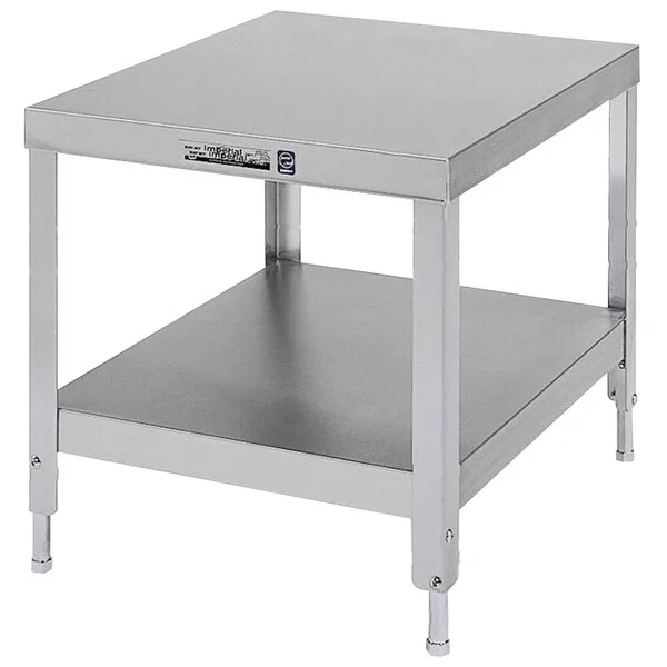 Lakeside 735 Stainless Steel Equipment Stand with Undershelf - 25 1/4 Lakeside 735 Stainless Steel Equipment Stand with Undershelf - 25 1/4