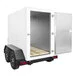 Leer 4X8ADT 4' x 8' Multi-Temp Auto Defrost Cooler / Freezer / Ice Transport with Integrated Trailer Leer 4X8ADT 4' x 8' Multi-Temp Auto Defrost Cooler / Freezer / Ice Transport with Integrated Trailer