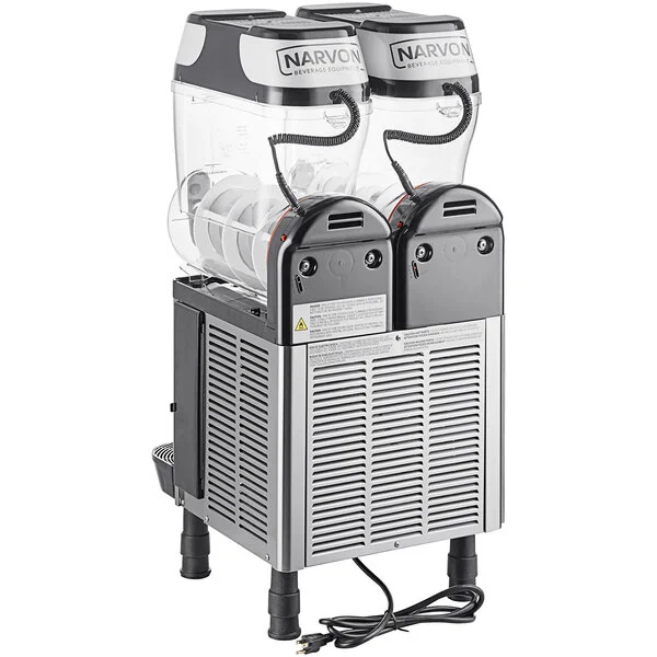 Narvon SM2 Double 3 Gallon Pourover Granita / Slushy / Frozen Beverage Machine - 115V Narvon SM2 Double 3 Gallon Pourover Granita / Slushy / Frozen Beverage Machine - 115V