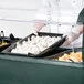 Carlisle 660608 Forest Green 6' Six Star Open Base Portable Food / Salad Bar Carlisle 660608 Forest Green 6' Six Star Open Base Portable Food / Salad Bar
