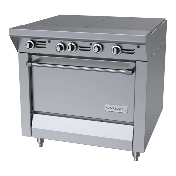 Garland MST46R-E LP Master Sentry Series Liquid Propane 2 Section Even Heat Hot Top 34