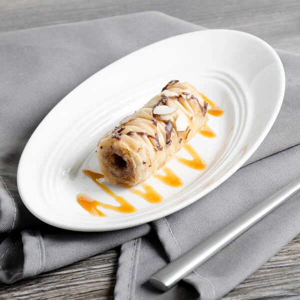 Bon Chef 1100006P Slanted Oval 8