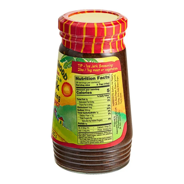 Walkerswood Hot and Spicy Jerk Seasoning 10 oz. - 24/Case Walkerswood Hot and Spicy Jerk Seasoning 10 oz. - 24/Case