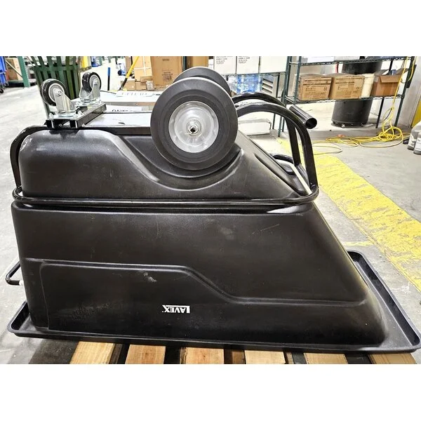 Scratch and Dent Lavex 0.5 Cubic Yard Black Heavy-Duty Tilt Truck / Trash Cart (850 lb. Capacity) Scratch and Dent Lavex 0.5 Cubic Yard Black Heavy-Duty Tilt Truck / Trash Cart (850 lb. Capacity)
