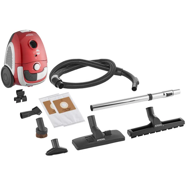 Atrix AHSC-1 Lil' Red 0.5 Gallon Canister Vacuum with HEPA Filtration and Tool Kit - 120V, 1200W Atrix AHSC-1 Lil' Red 0.5 Gallon Canister Vacuum with HEPA Filtration and Tool Kit - 120V, 1200W