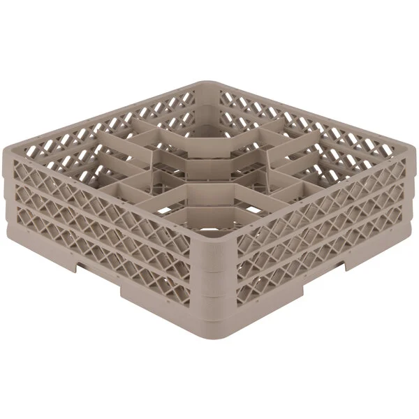 Vollrath TR13KKKKK Traex® Rack Max Beige 5-Compartment 9 3/16
