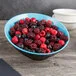 G.E.T. B-788-BL/BK Brasilia 16 oz. Blue and Black Slanted Melamine Catering Bowl G.E.T. B-788-BL/BK Brasilia 16 oz. Blue and Black Slanted Melamine Catering Bowl