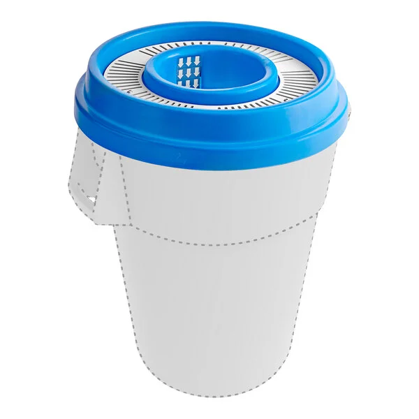 PourAway Blue Lid and (2) 2.5 Gallon Liquid Waste Disposal Tank Set for 32 Gallon Trash Cans PourAway Blue Lid and (2) 2.5 Gallon Liquid Waste Disposal Tank Set for 32 Gallon Trash Cans