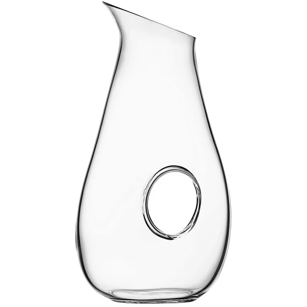 Nude Halo from Steelite International 56 oz. Glass Carafe - 6/Case Nude Halo from Steelite International 56 oz. Glass Carafe - 6/Case