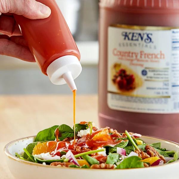 Ken's Foods Country French with Orange Blossom Honey Dressing 1 Gallon