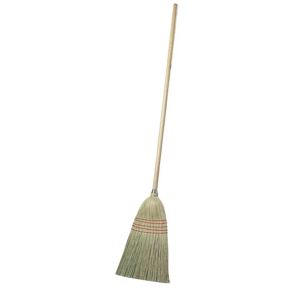 Carlisle 4135200 Flo-Pac 4-Stitch Housekeeping Corn Broom with 43