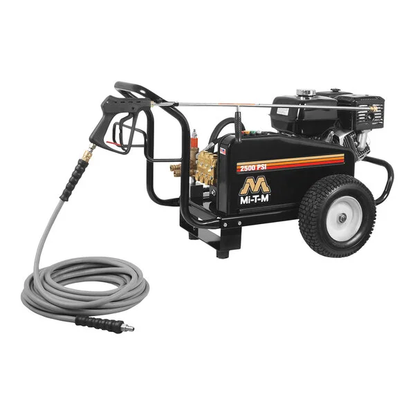 Mi-T-M CW Premium Series CW-2505-4MGH 49-State Compliant Cold Water Pressure Washer with Honda Engine - 2,500 PSI; 4.4 GPM Mi-T-M CW Premium Series CW-2505-4MGH 49-State Compliant Cold Water Pressure Washer with Honda Engine - 2,500 PSI; 4.4 GPM