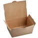 Fold-Pak 04BPDINEEM Bio-Plus Dine Kraft Microwavable Paper #4 Take-Out Container 7 3/4 Fold-Pak 04BPDINEEM Bio-Plus Dine Kraft Microwavable Paper #4 Take-Out Container 7 3/4