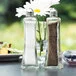 TableCraft 81 2 oz. Metro Glass Salt and Pepper Shaker with Nickel Plated Steel Top - 24/Case TableCraft 81 2 oz. Metro Glass Salt and Pepper Shaker with Nickel Plated Steel Top - 24/Case