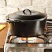 Lodge L8DOL3 5 Qt. Pre-Seasoned Cast Iron Dutch Oven Lodge L8DOL3 5 Qt. Pre-Seasoned Cast Iron Dutch Oven