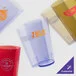 GET 6616-1-A 16 oz. Amber Customizable SAN Plastic Pebbled Tumbler - 72/Case GET 6616-1-A 16 oz. Amber Customizable SAN Plastic Pebbled Tumbler - 72/Case