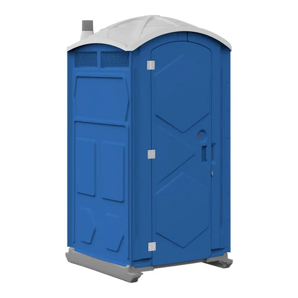 J & J Echo One ET701101X3608 Royal Blue Portable Restroom - Assembled J & J Echo One ET701101X3608 Royal Blue Portable Restroom - Assembled