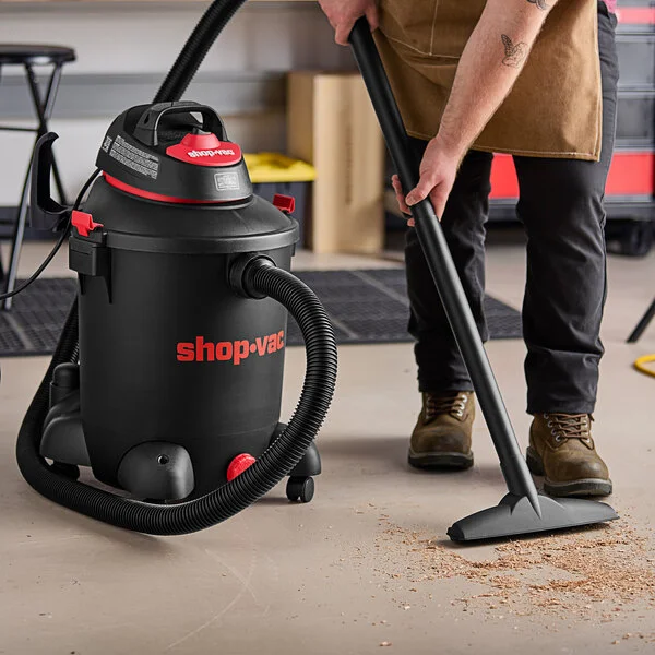 Shop-Vac 5982105 10 Gallon 5 1/2 Peak HP Wet / Dry Utility Vacuum with Tool Kit Shop-Vac 5982105 10 Gallon 5 1/2 Peak HP Wet / Dry Utility Vacuum with Tool Kit