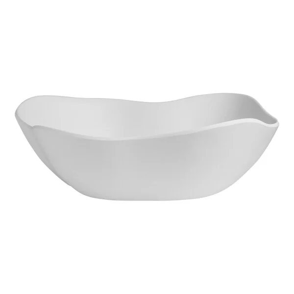 Delfin Marisol Buffet from Steelite International 6.75 Qt. White Melamine Medium Salad Bowl - 6/Case Delfin Marisol Buffet from Steelite International 6.75 Qt. White Melamine Medium Salad Bowl - 6/Case