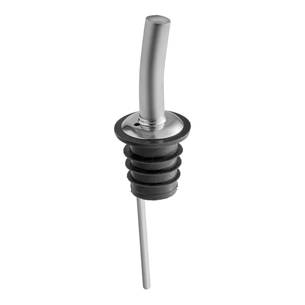 Carlisle WPM2538 Chrome-Plated Liquor Pourer with Tapered Jet and Screen Carlisle WPM2538 Chrome-Plated Liquor Pourer with Tapered Jet and Screen