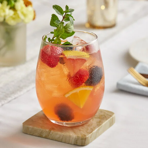 Acopa 20 oz. Stemless Wine Glass - 12/Case