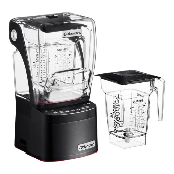 Blendtec S885XC2901-B1GB1A Stealth X 3.8 hp Blender with Sound Enclosure and (2) 75 oz. FourSide Jars - 120V Blendtec S885XC2901-B1GB1A Stealth X 3.8 hp Blender with Sound Enclosure and (2) 75 oz. FourSide Jars - 120V