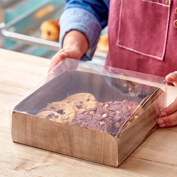 Enjay Wood Laminated Box with Lid for Meats and Treats 8