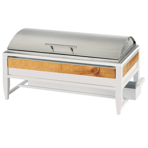 Cal-Mil 22113-15 Monterey 8.5 Qt. Full Size Chafer with Lid - 22 1/4
