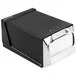 San Jamar H3001BKC Fullfold Countertop Napkin Dispenser - Chrome Face with Black Body San Jamar H3001BKC Fullfold Countertop Napkin Dispenser - Chrome Face with Black Body