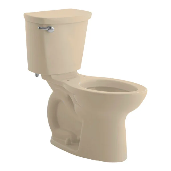 American Standard Cadet PRO Right Height 215AA004.021 Bone Vitreous China Floor-Mount Chair Height Elongated Toilet with 12 American Standard Cadet PRO Right Height 215AA004.021 Bone Vitreous China Floor-Mount Chair Height Elongated Toilet with 12