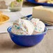 Acopa Foundations 11 oz. Blue Melamine Nappie Bowl - 12/Case Acopa Foundations 11 oz. Blue Melamine Nappie Bowl - 12/Case