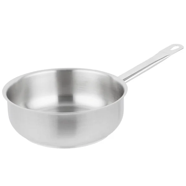 Vollrath 3150 Centurion 1.75Qt. Stainless Steel Saucier Pan / Butter Warmer with Aluminum-Clad Bottom Vollrath 3150 Centurion 1.75Qt. Stainless Steel Saucier Pan / Butter Warmer with Aluminum-Clad Bottom