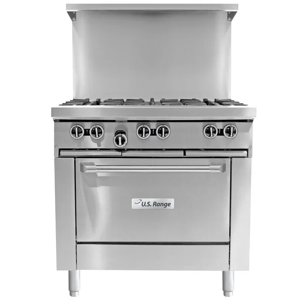 U.S. Range U36-4G12S Liquid Propane 4 Burner 36