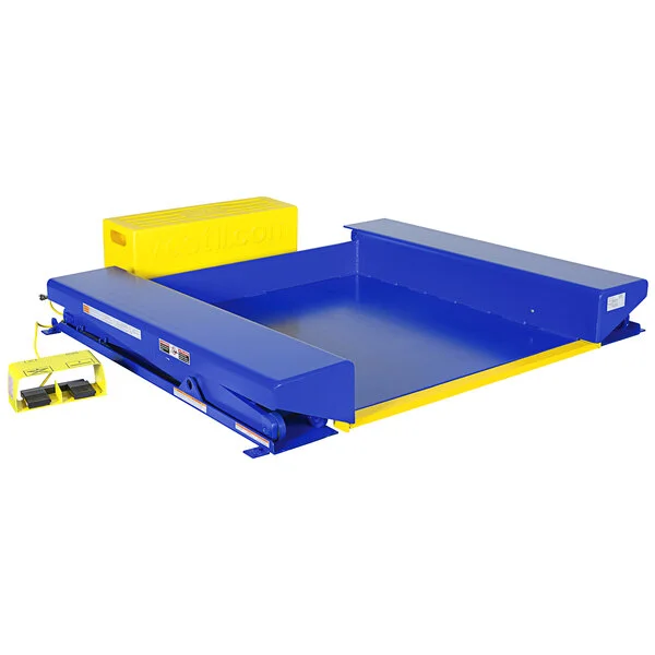 Vestil EHLTG-4450-2-36 Ground Lift Scissor Table with 44 Vestil EHLTG-4450-2-36 Ground Lift Scissor Table with 44