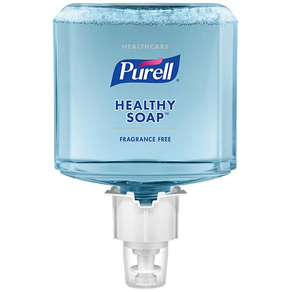 PURELL® 6472-02 Healthy Soap® Healthcare ES6 1200 mL Gentle & Free Foaming Hand Soap - 2/Case PURELL® 6472-02 Healthy Soap® Healthcare ES6 1200 mL Gentle & Free Foaming Hand Soap - 2/Case