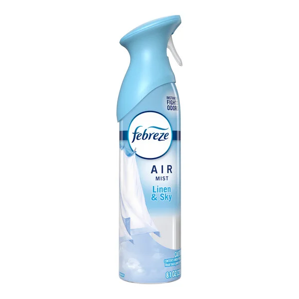 Febreze Air 99388 Linen & Sky Scented Air Freshener 8.1 oz. - 6/Case Febreze Air 99388 Linen & Sky Scented Air Freshener 8.1 oz. - 6/Case
