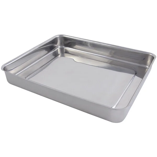 Bon Chef 60017 Cucina 5 Qt. Stainless Steel Roasting Pan - 14 Bon Chef 60017 Cucina 5 Qt. Stainless Steel Roasting Pan - 14