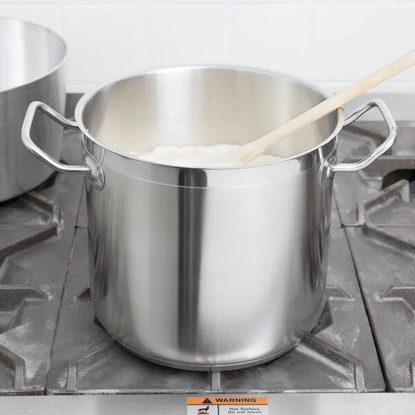 Vollrath 3501 Optio 8 Qt. Stainless Steel Stock Pot with Cover Vollrath 3501 Optio 8 Qt. Stainless Steel Stock Pot with Cover