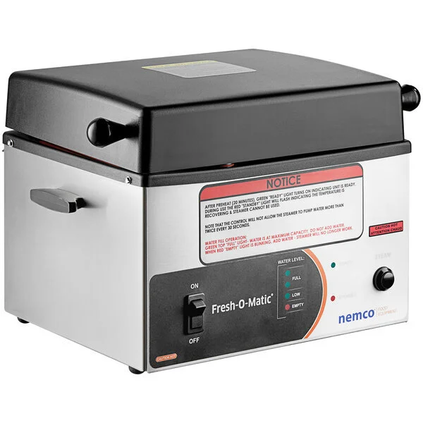 Scratch and Dent Nemco 6625B Fresh-O-Matic Countertop Rethermalizer and Tortilla / Portion Steamer - 120V