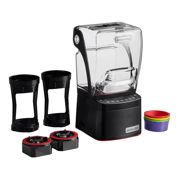 Blendtec SNBS2C2901-B1K Stealth 895 3.8 hp Nitro Blender with Sound Enclosure and Jarless Blending - 120V Blendtec SNBS2C2901-B1K Stealth 895 3.8 hp Nitro Blender with Sound Enclosure and Jarless Blending - 120V