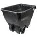Rubbermaid® FG101100BLA Black 0.75 Cubic Yard Tilt Truck / Trash Cart (600 lb.) Rubbermaid® FG101100BLA Black 0.75 Cubic Yard Tilt Truck / Trash Cart (600 lb.)
