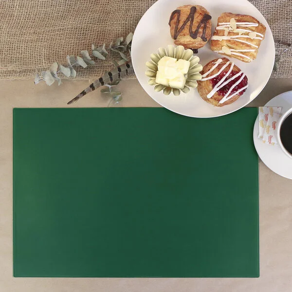 H. Risch, Inc. PLACEMATRECT16X12GREEN 16