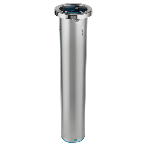 San Jamar C6400C Stainless Steel In-Counter 12 - 24 oz. Cup Dispenser - 23 1/2 San Jamar C6400C Stainless Steel In-Counter 12 - 24 oz. Cup Dispenser - 23 1/2